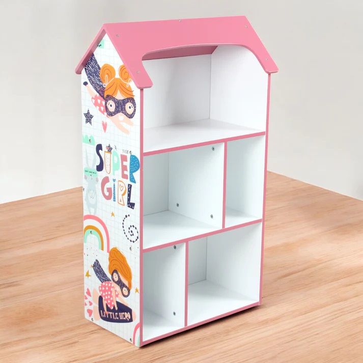 Organizator Ginger Home Casuta Lemn 5 Compartimente - imagine 5