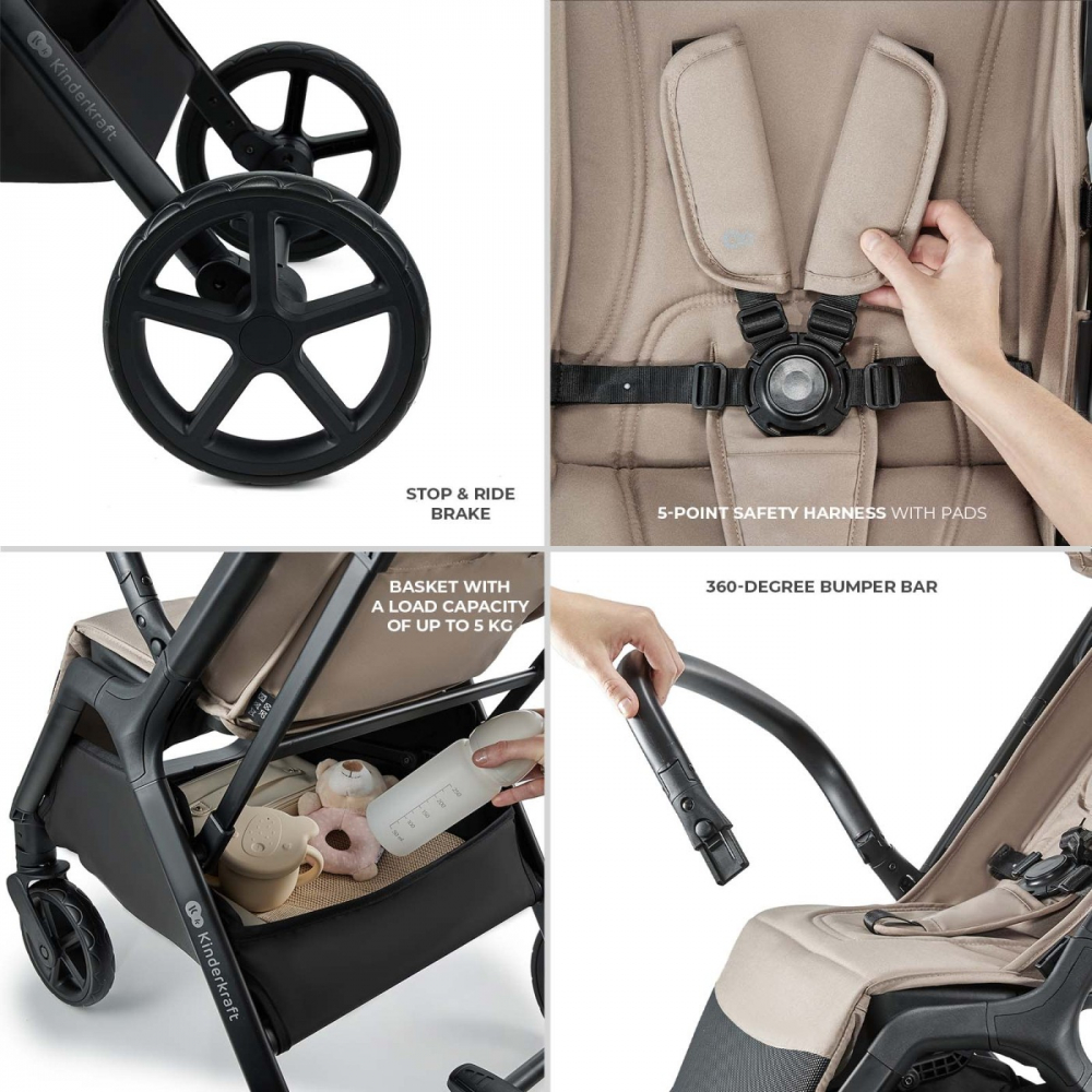Kinderkraft Loom - Carucior cu pliere automată - imagine 8