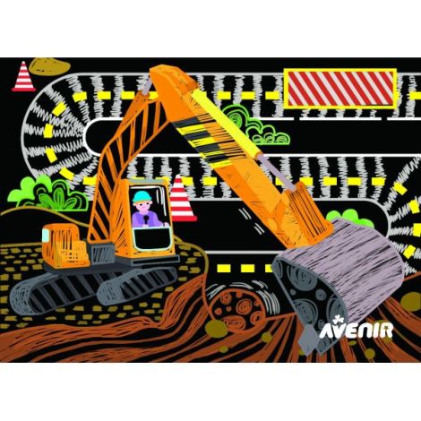 Set Razuit Avenir Utilaje Constructii Copii - imagine 6