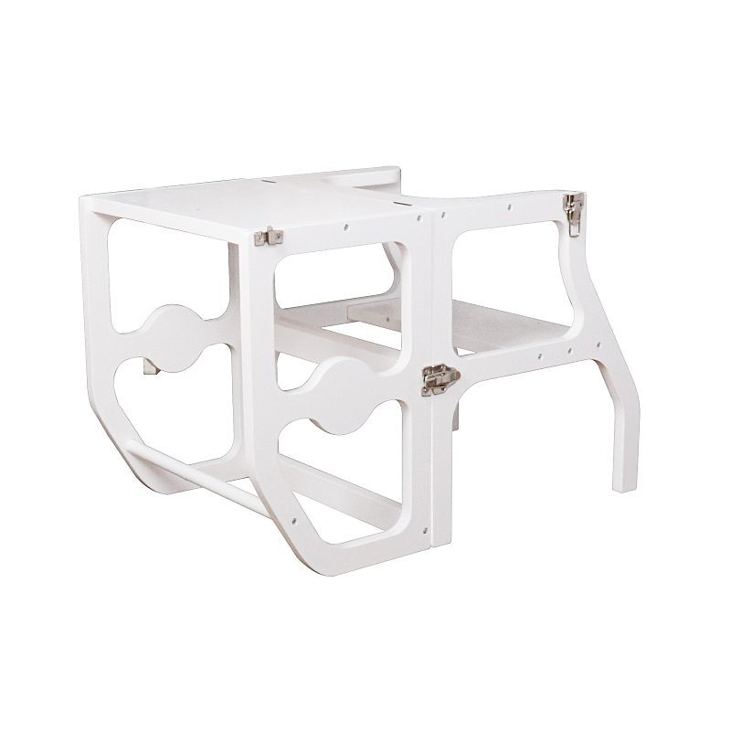 Scaun pliabil 2in1 Procart - Learning Tower lemn - imagine 4