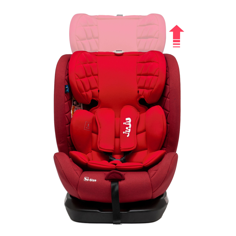 Juju Total 360 i-Size Rosu | Scaun Auto Rotativ 0-12 Ani - imagine 7