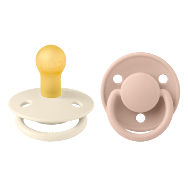 Set 2 Suzete Bibs De Lux, 0 luni+, Latex - imagine 3