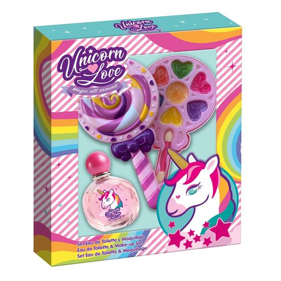 Set Cadou Unicorn Love Lorenay - Apa de Toaletă și Machiaj