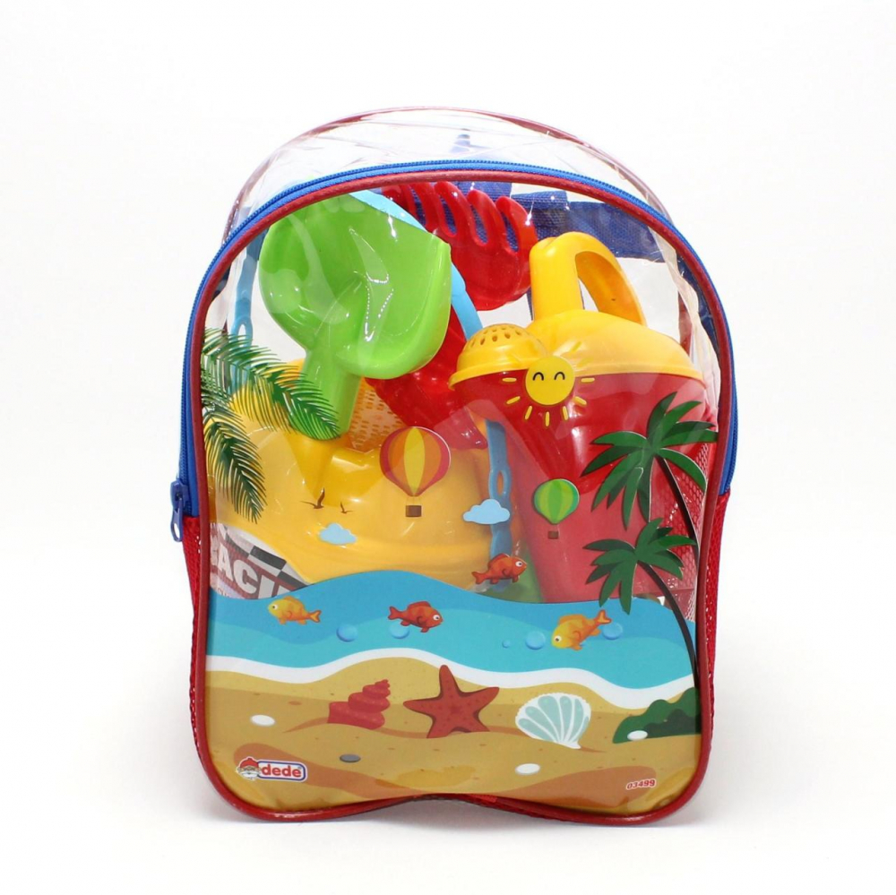 Set Jucării Nisip Dede în Rucsac Multicolor - imagine 8