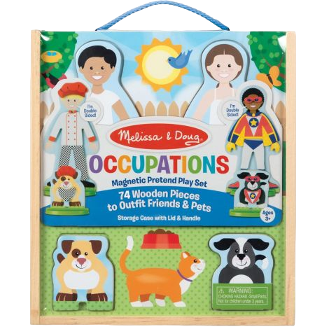 Set Magnetic Meserii Melissa & Doug - Joc Creativ