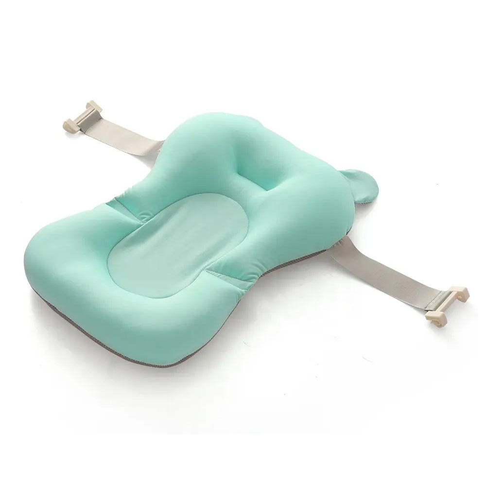 Hamac baie Little Mom Baby Green, ergonomic - imagine 9