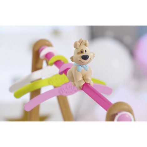 Cuier BABY born cu depozitare și oglindă Zapf - imagine 8