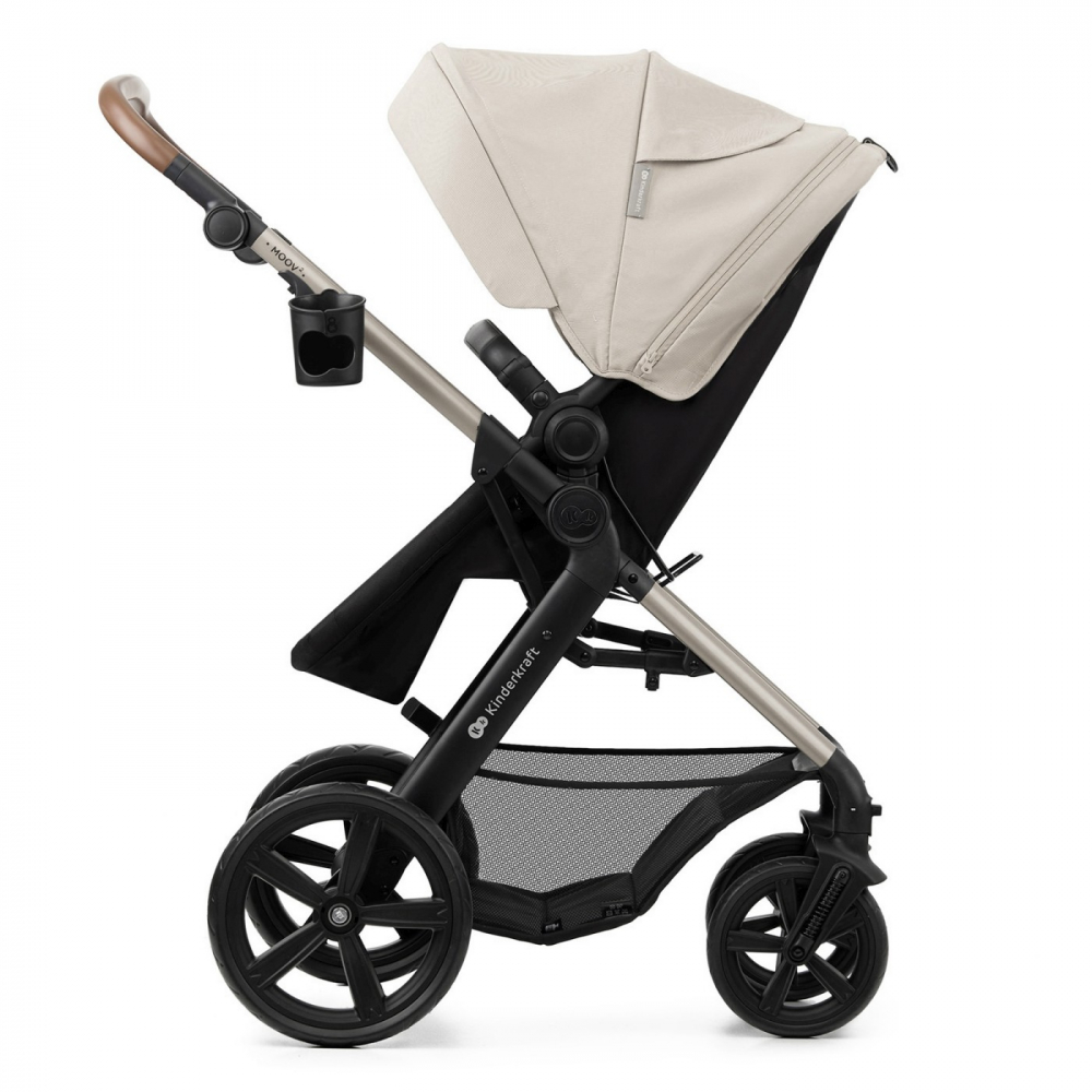 Carucior Kinderkraft Moov 2 4in1 Moon Grey - imagine 5