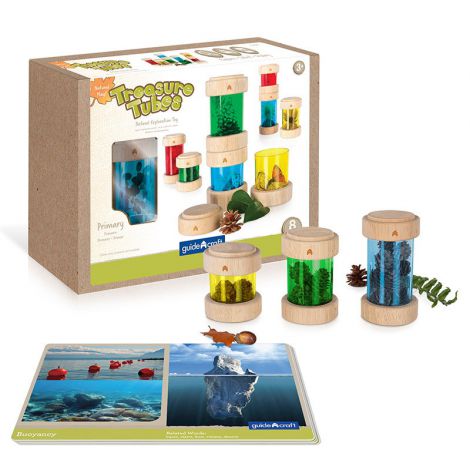 Guidecraft Treasure Tubes - Explorare și Creativitate