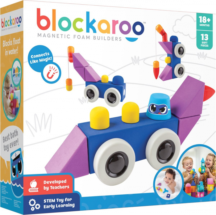 Blockaroo Cuburi Magnetice | Clicstoys