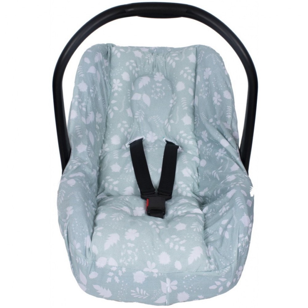 Husă Scoică Auto SeviBebe Leaf cu Reductor, 0-13kg - imagine 2