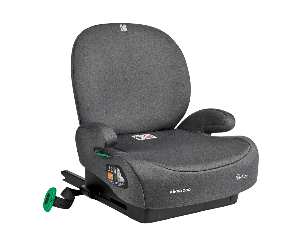 KikkaBoo i-Boost Gri ISOFIX - Scaun Auto Sigur 125-150cm - imagine 9