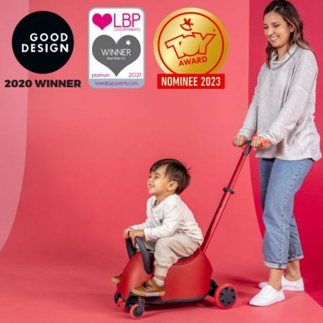 Trotineta 5-in-1 Yvolution Luna Red | Comandă Acum - imagine 7