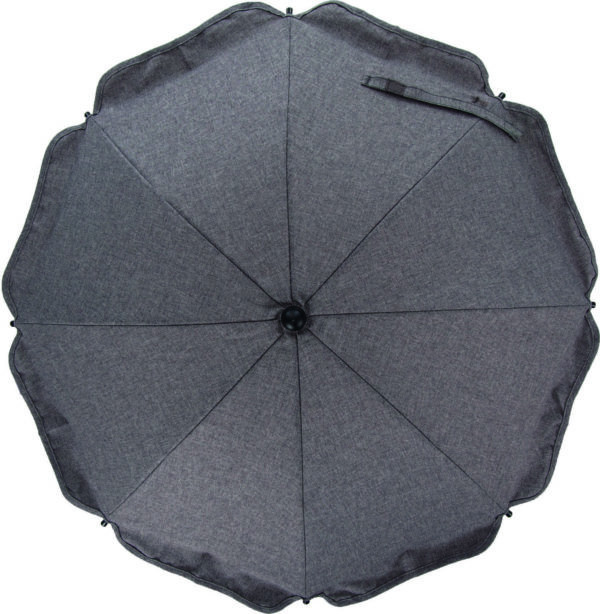Umbrelă Carucior Fillikid UV 50+ Gri Melange - imagine 2