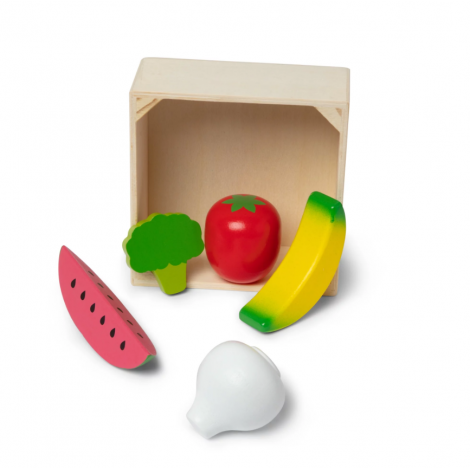 Set Fructe Legume Melissa & Doug - Joc Lemn - imagine 9