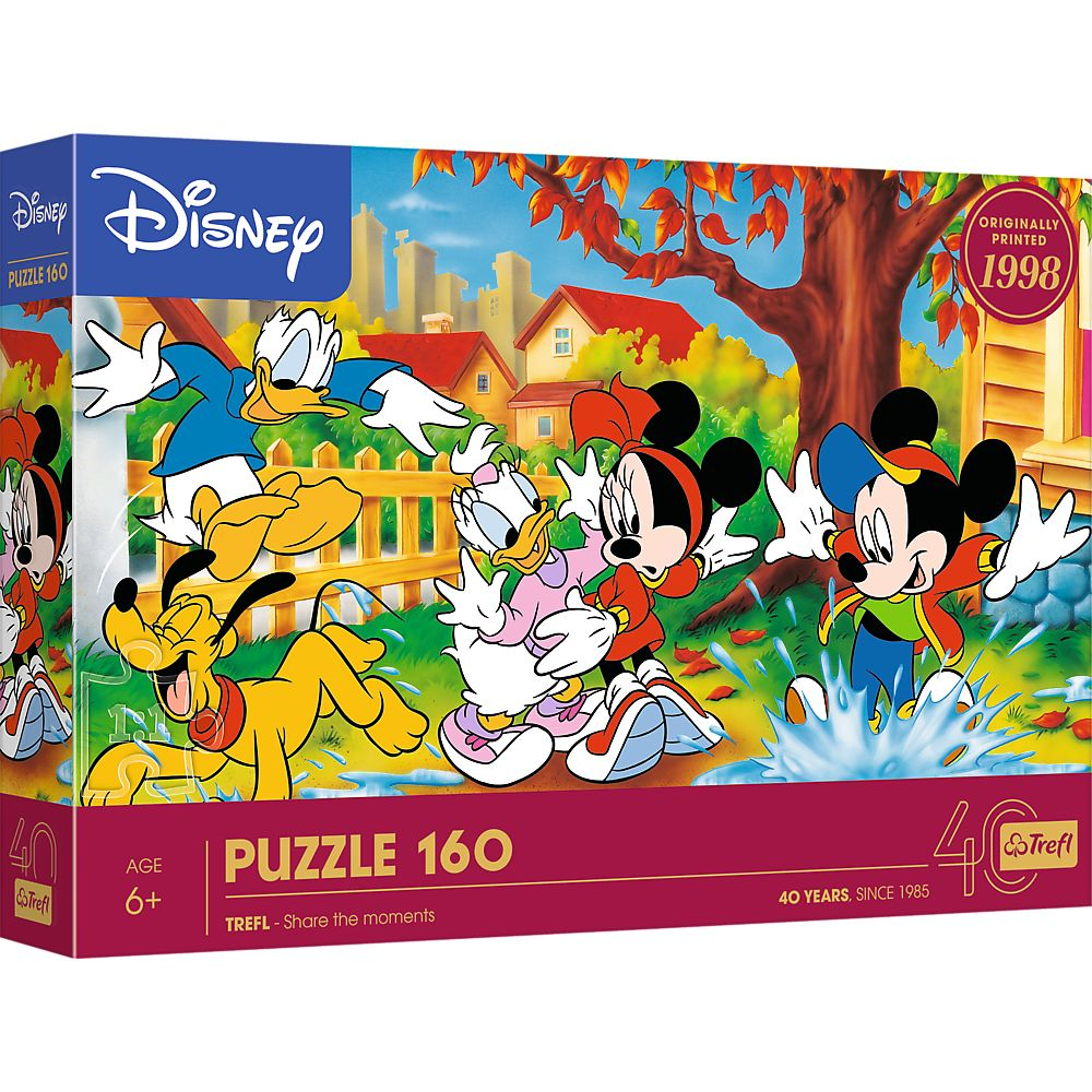 Puzzle Trefl Disney 160 piese - distractiv și creativitate