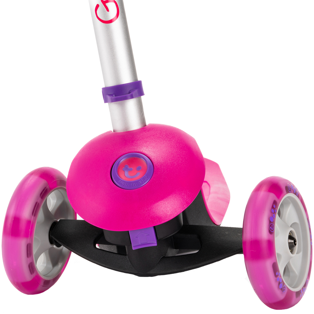 Trotineta Trunki Roz Pliabilă | Ghidon Reglabil & Husă