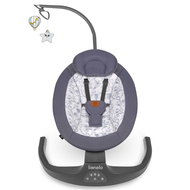Balansoar Lionelo Ralf 2 in 1 Electric Gri Grafit - imagine 7