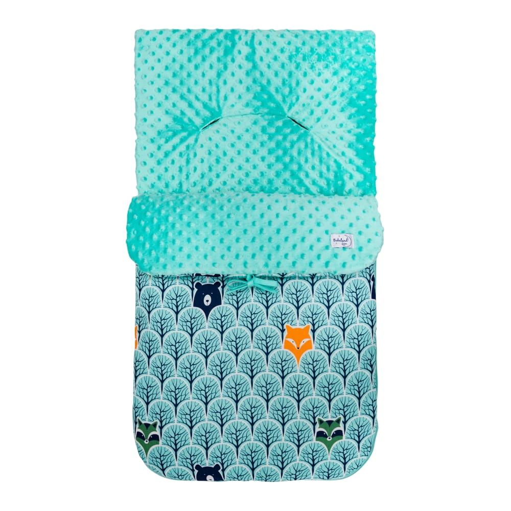Sac iarnă Minky Forest 85cm - Bubaland