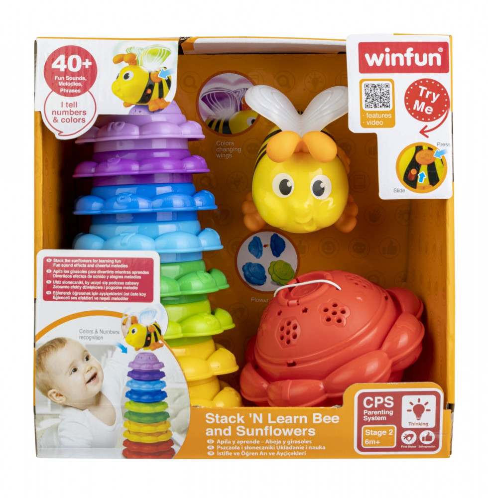 Winfun Albinuta - Turn Stivuire Educativ Copii