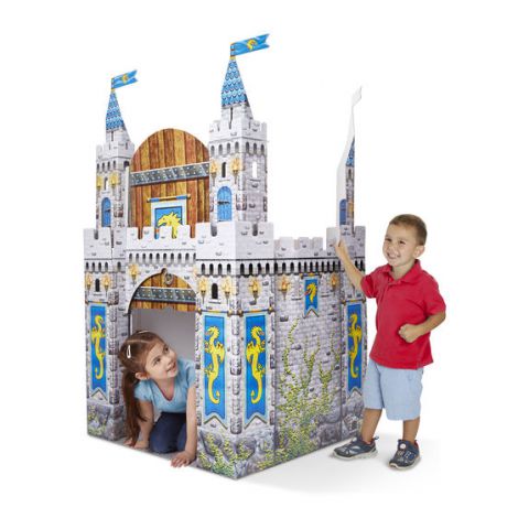 Castel Medieval Carton Melissa & Doug - Casă de Joacă
