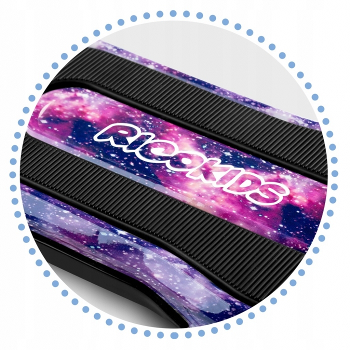 Trotineta Ricokids Piko LED Roz, Aluminiu, Reglabila - imagine 5