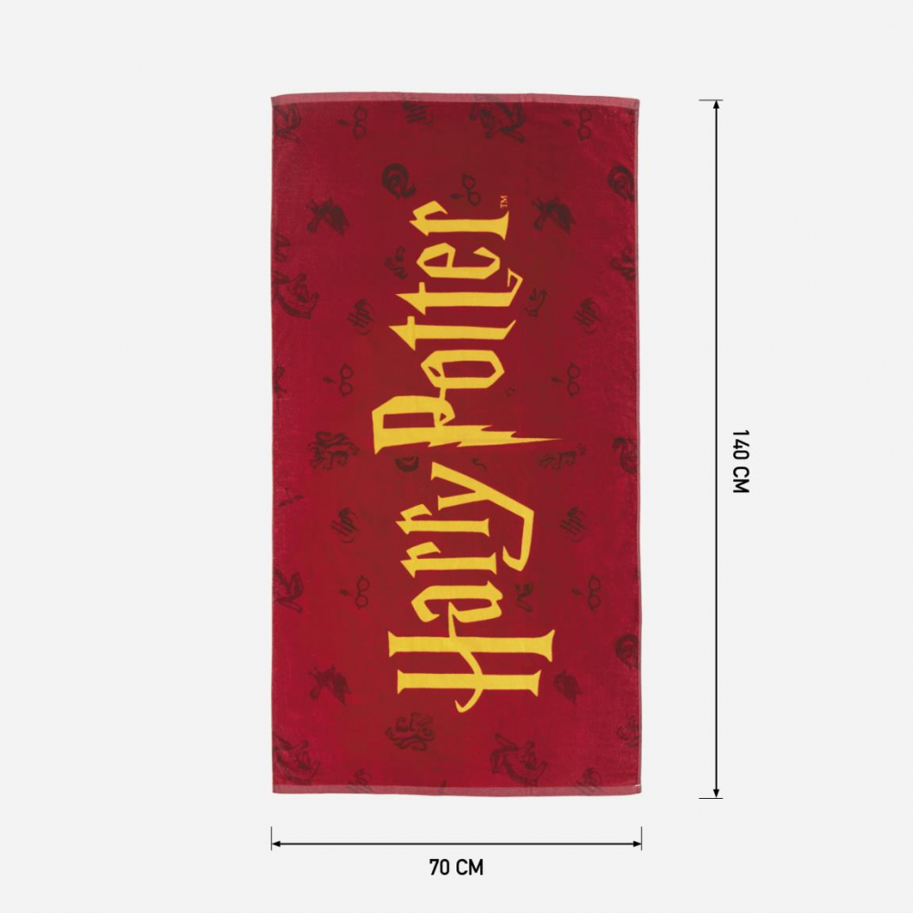 Prosop Plaja Harry Potter 70x140 cm Cerda - imagine 2