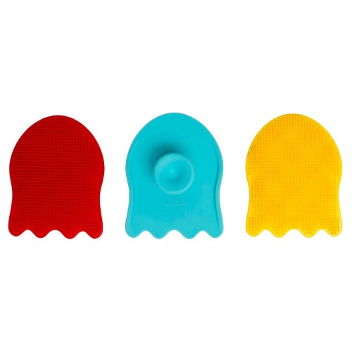 Set 3 bureți baie din silicon Ubbi, moi și siguri - imagine 6