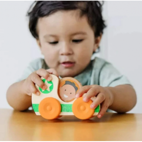 Masinuta Melissa & Doug Green Star GO Tots - imagine 4