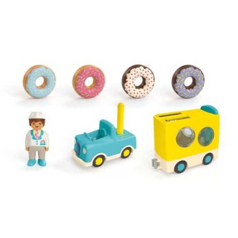 Playmobil Junior Camion Sortare Gogosi - imagine 4
