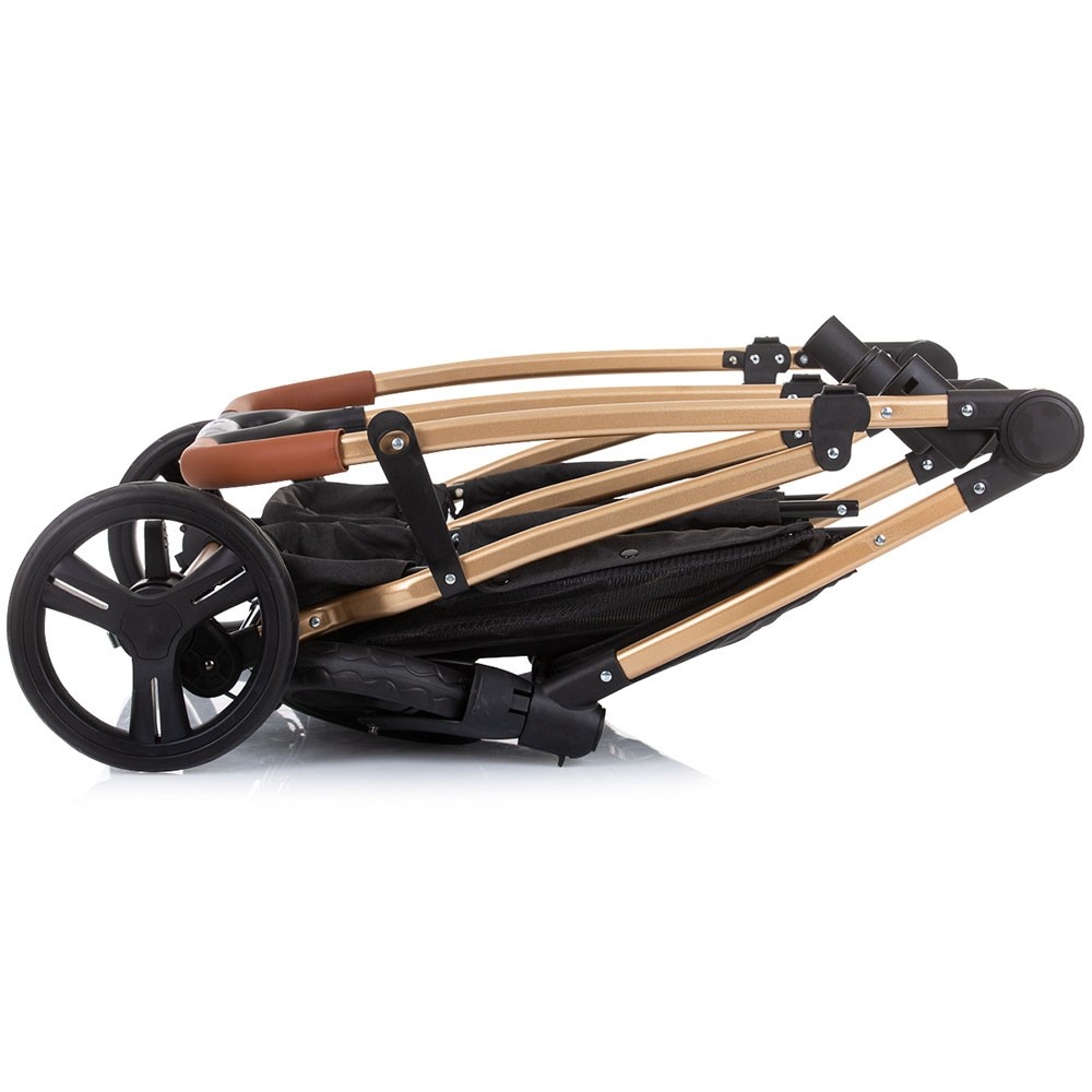 Carucior Gemeni Chipolino Duo Smart 2 in 1 Ebony - imagine 9