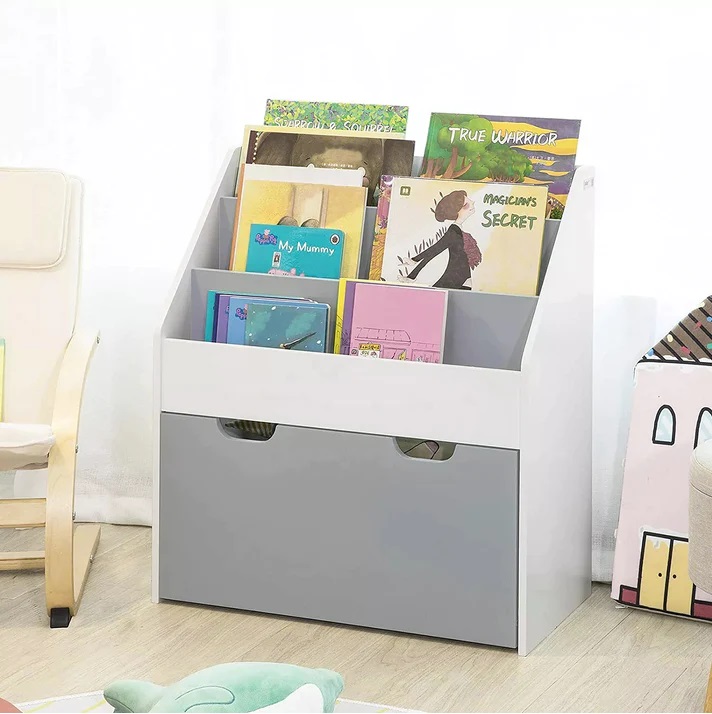 Organizator Ginger Home WhiteGrey pentru Jucării și Cărți - imagine 9