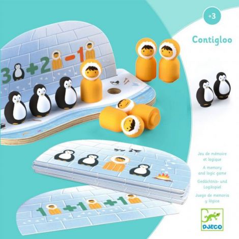 Contigloo Djeco | Joc Calcul Matematic +3 Ani