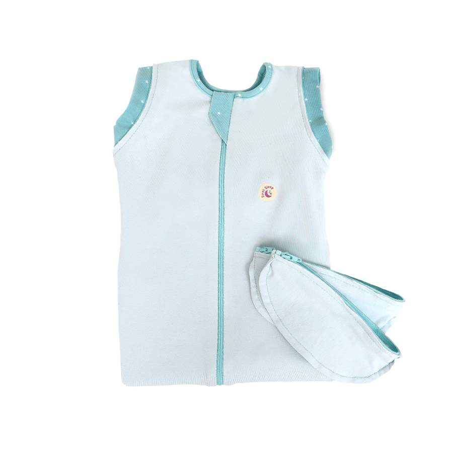 Sac Dormit KidsDecor 3-6 Luni, Coral Blue - imagine 2