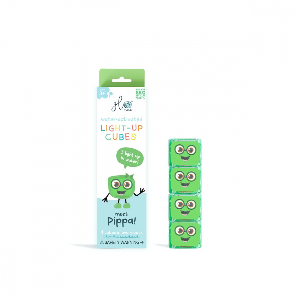 Jucărie Senzorială de Baie Glo Pals Pippa Verde - imagine 6