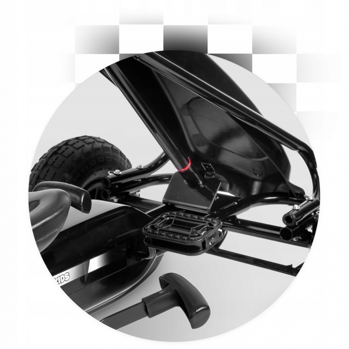 Kart Pedale Ricokids RK590 Rosu pentru Copii - imagine 6