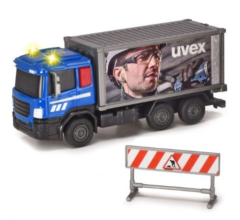 Dickie Echipa Utilaje Container 17cm cu Sunet și Lumină