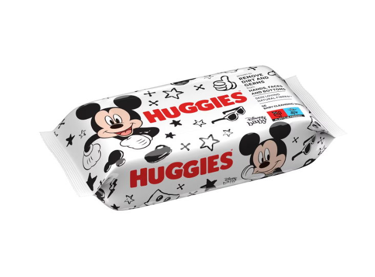 Servetele umede Huggies Mickey Mouse 10 pachete - imagine 3