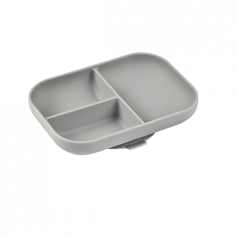Set Masă Silicon Beaba Essentials GreySage Green - imagine 7