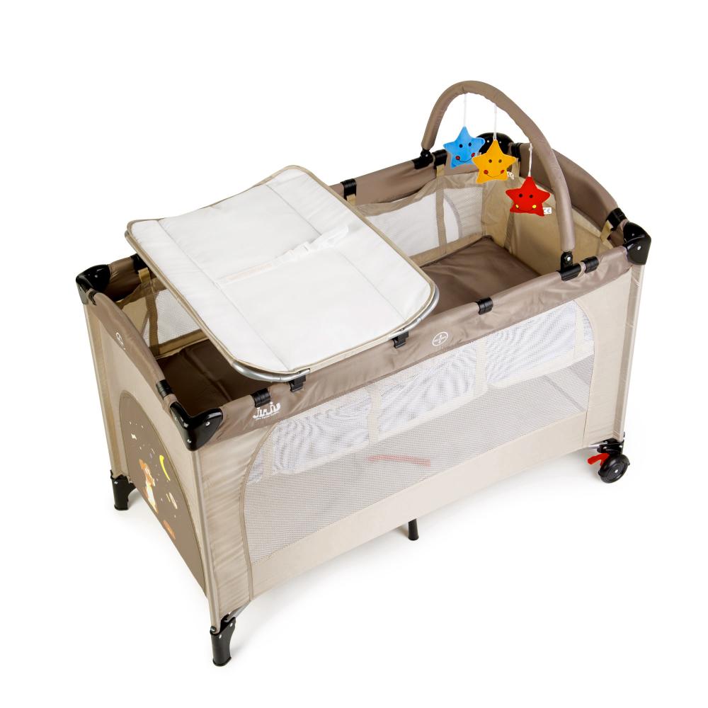 Patut Pliabil Juju Sleepy Baby cu Accesorii
