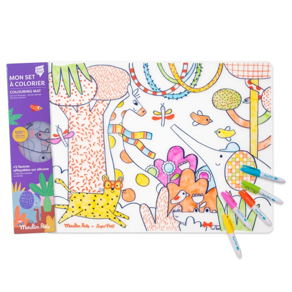 Plansa Silicon Colorat Moulin Roty