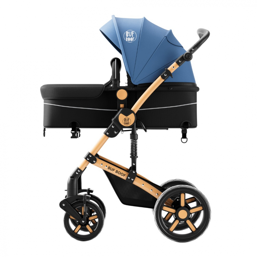 Buf Boof A1 Deluxe - Carucior 2in1 Aluminiu - imagine 5