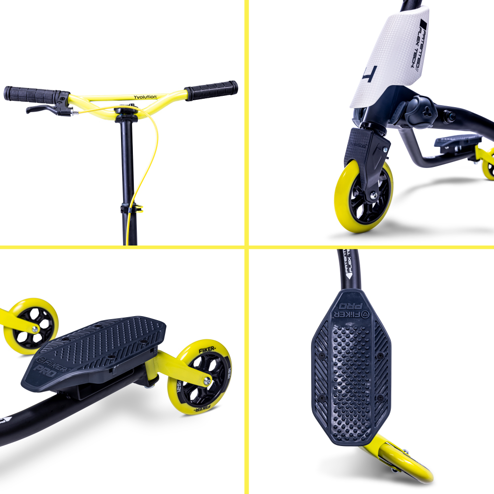 Trotineta Yvolution Y Fliker Pro Pliabilă - imagine 2