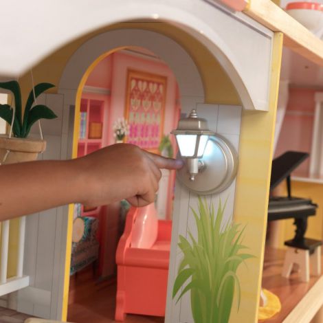 Casuta Papusi Lola Mansion Kidkraft 4 Etaje - imagine 11