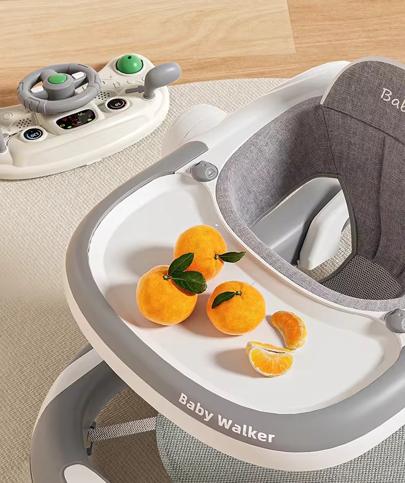 Premergator 3 in 1 Little Mom Hello Grey, Pliabil - imagine 4