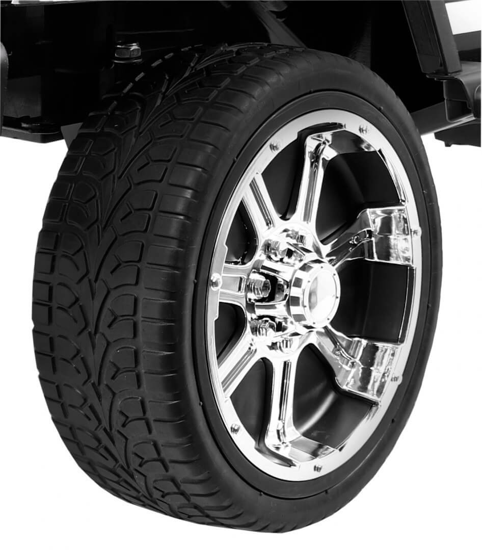 Masinuta Electrica 4x4 NEW RAPTOR S2388 EVA Negru - imagine 4