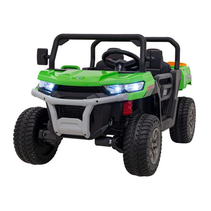 Masinuta Electrica Pick Up 4x4 Verde Autokids