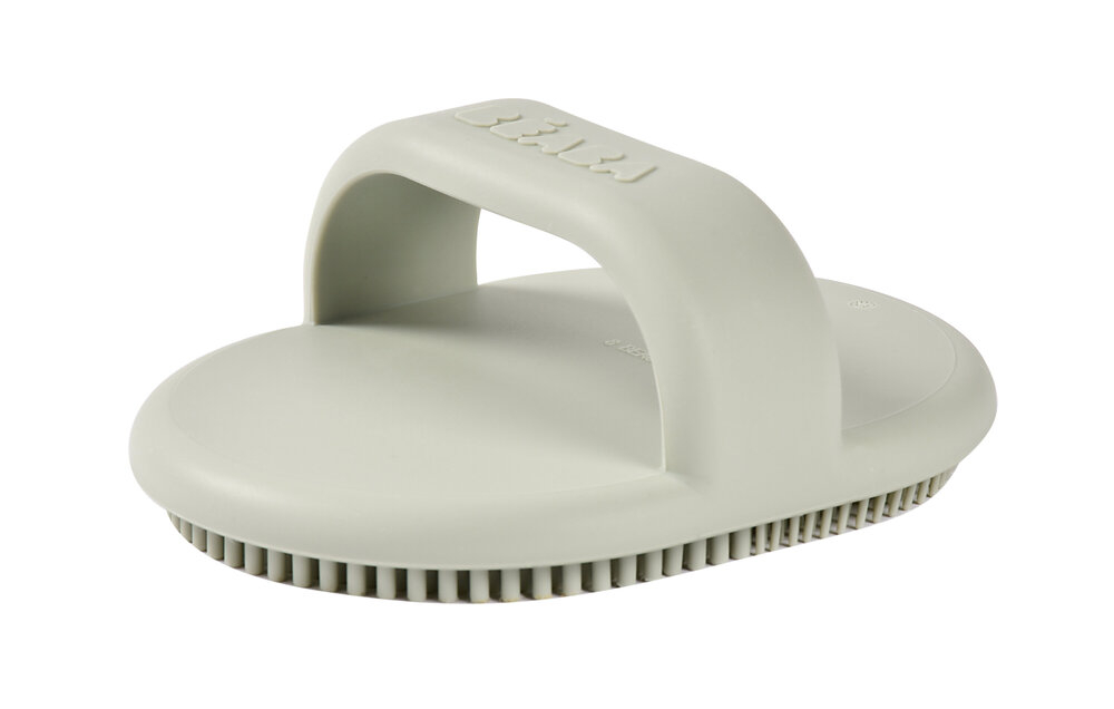 Perie silicon Beaba Misty Green | Baie delicată bebeluși - imagine 2