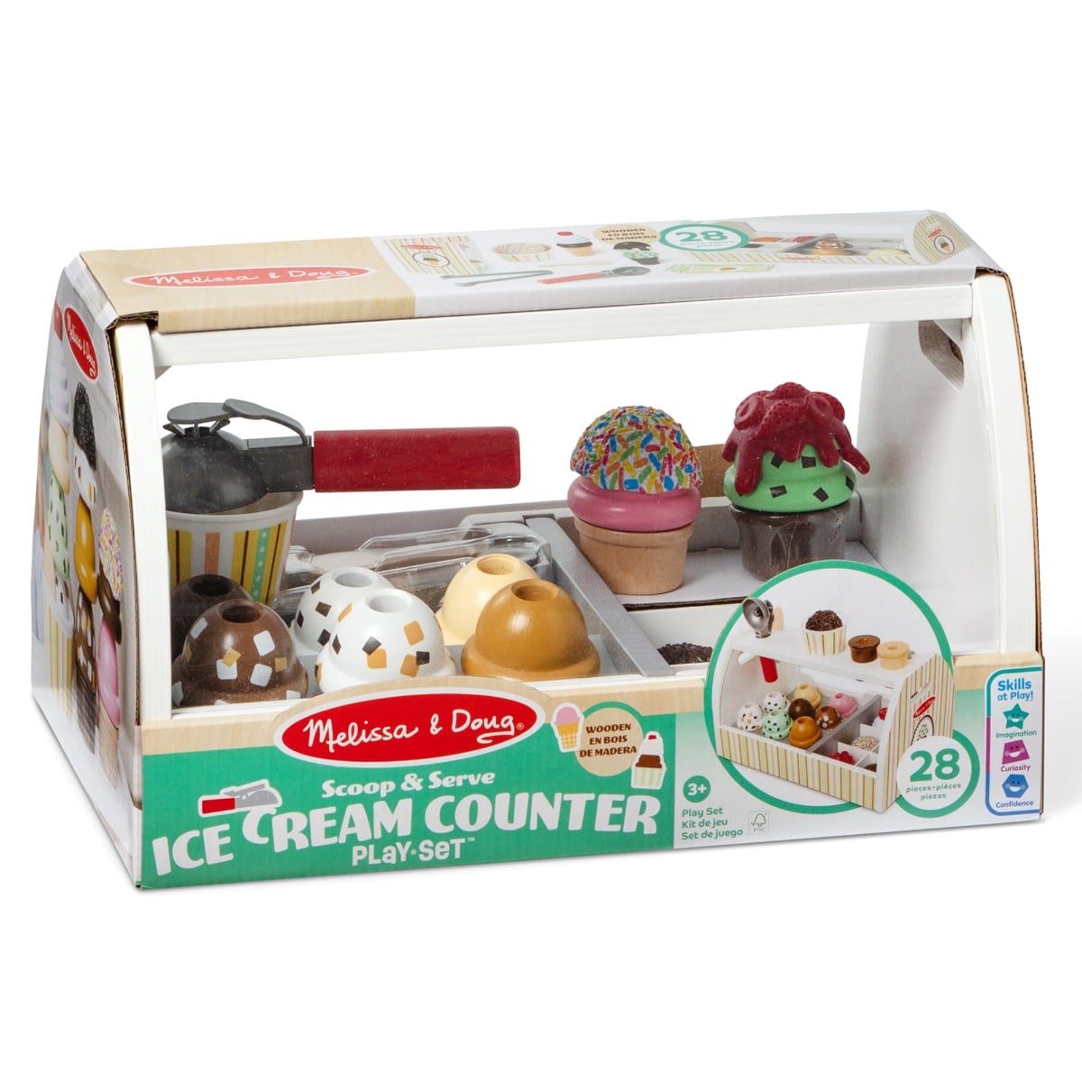 Stand Înghețată Melissa & Doug 28 piese