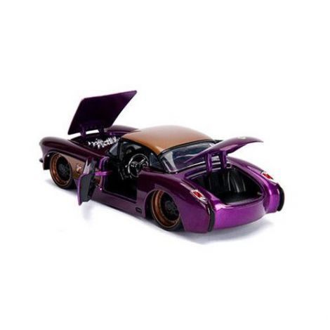 Simba Masinuta Metal Batgirl 1957 Chevy DC Comics - imagine 6